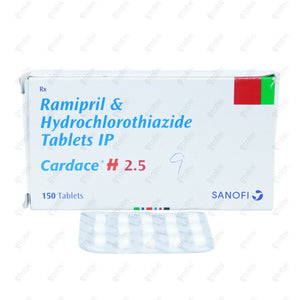 Cardace H 2.5mg Tablet 15s