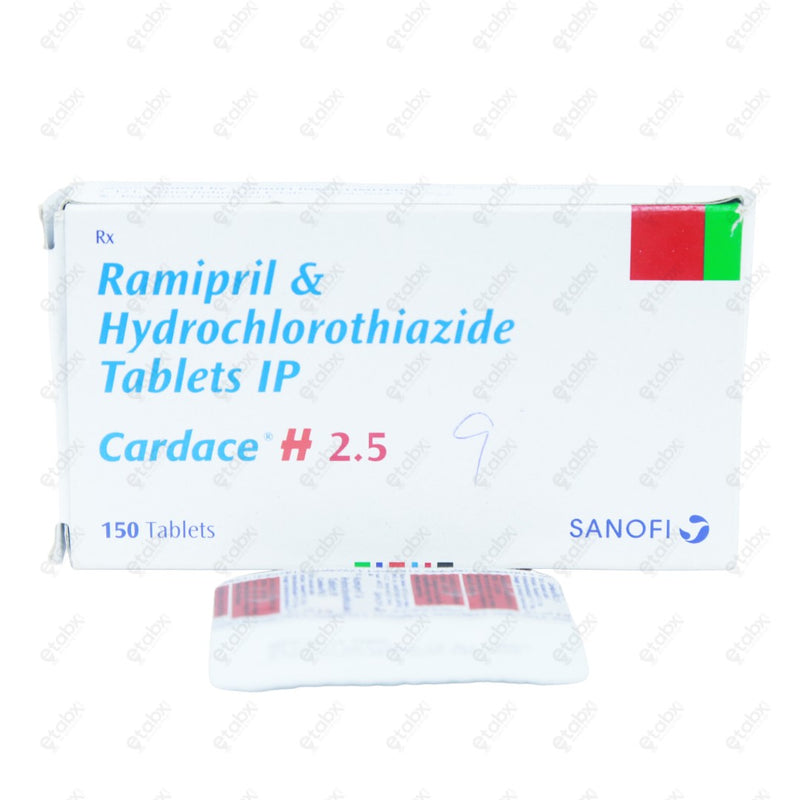 Cardace H 2.5mg Tablet 15s