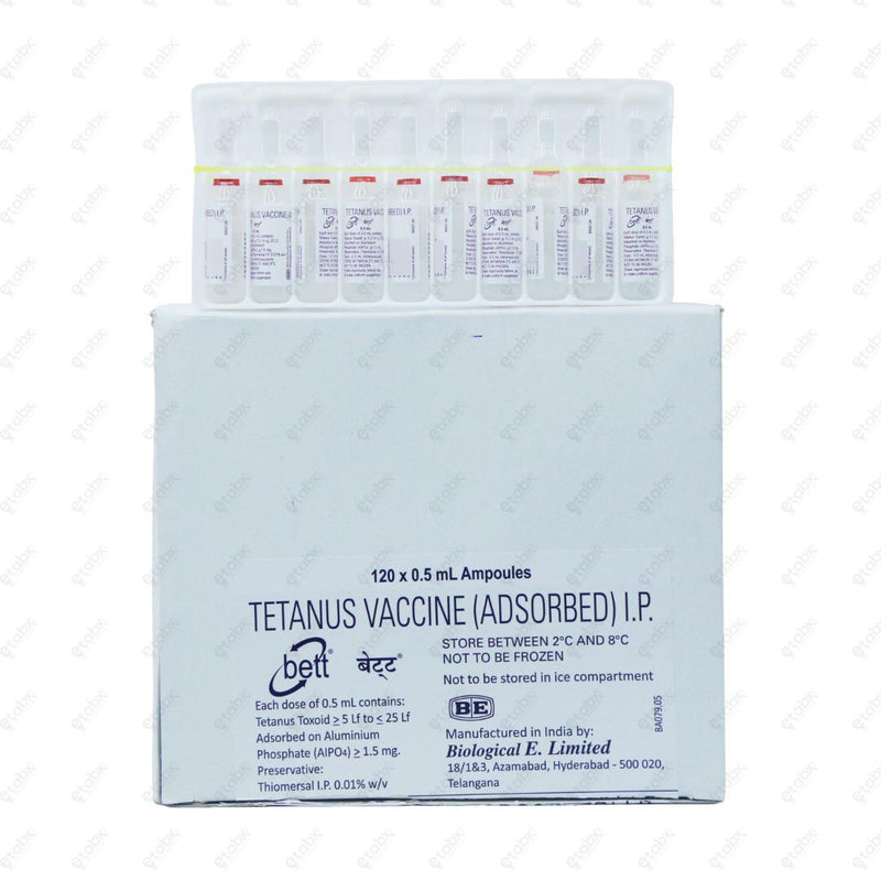 Tetanus Vaccine Vial 0.5ml