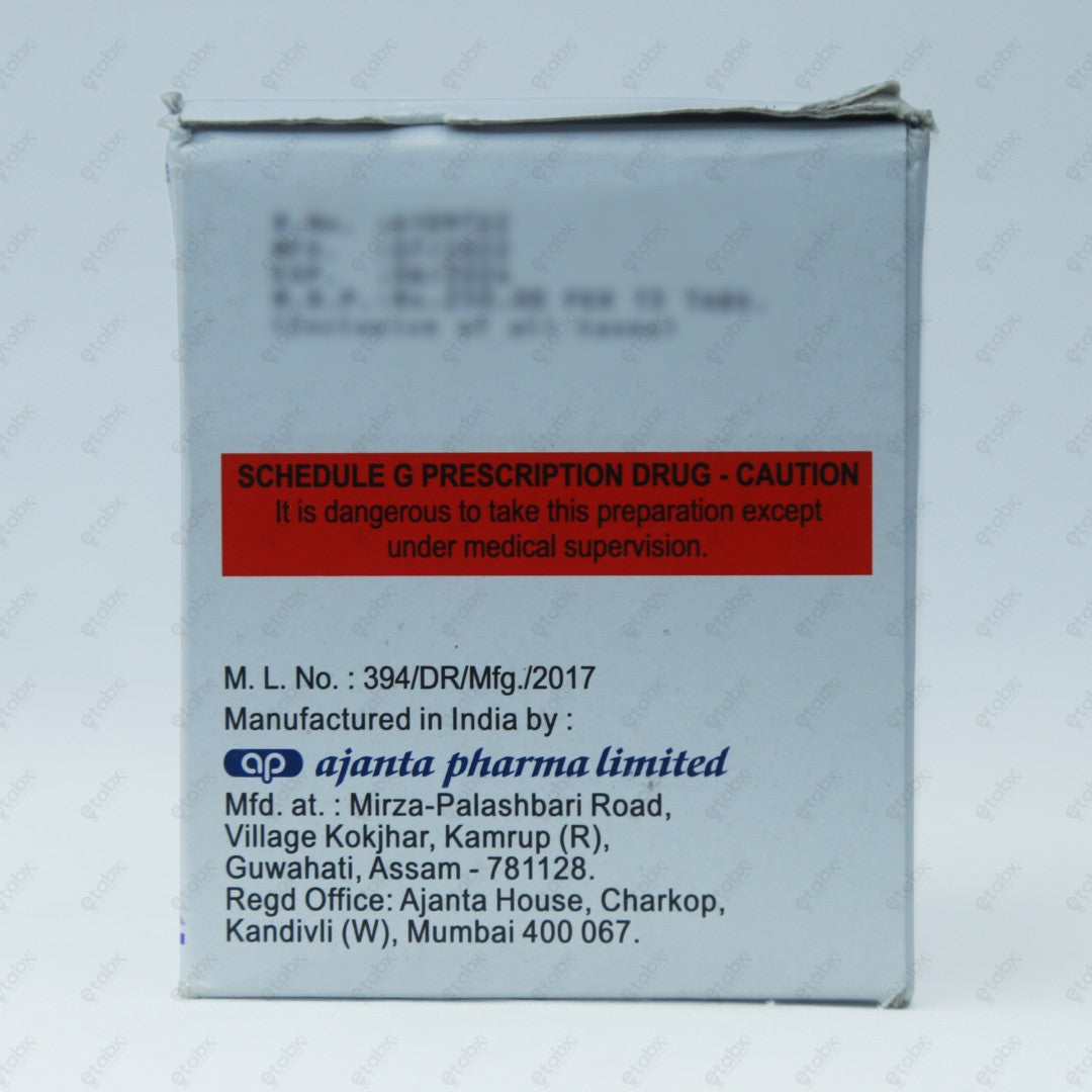 TIBAN M 20/500MG Tablet 15's