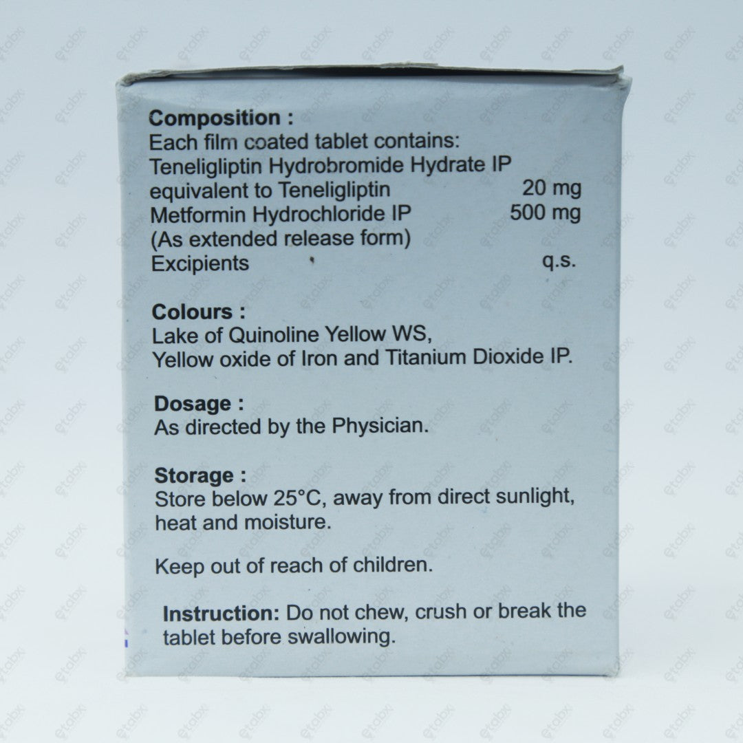 TIBAN M 20/500MG Tablet 15's