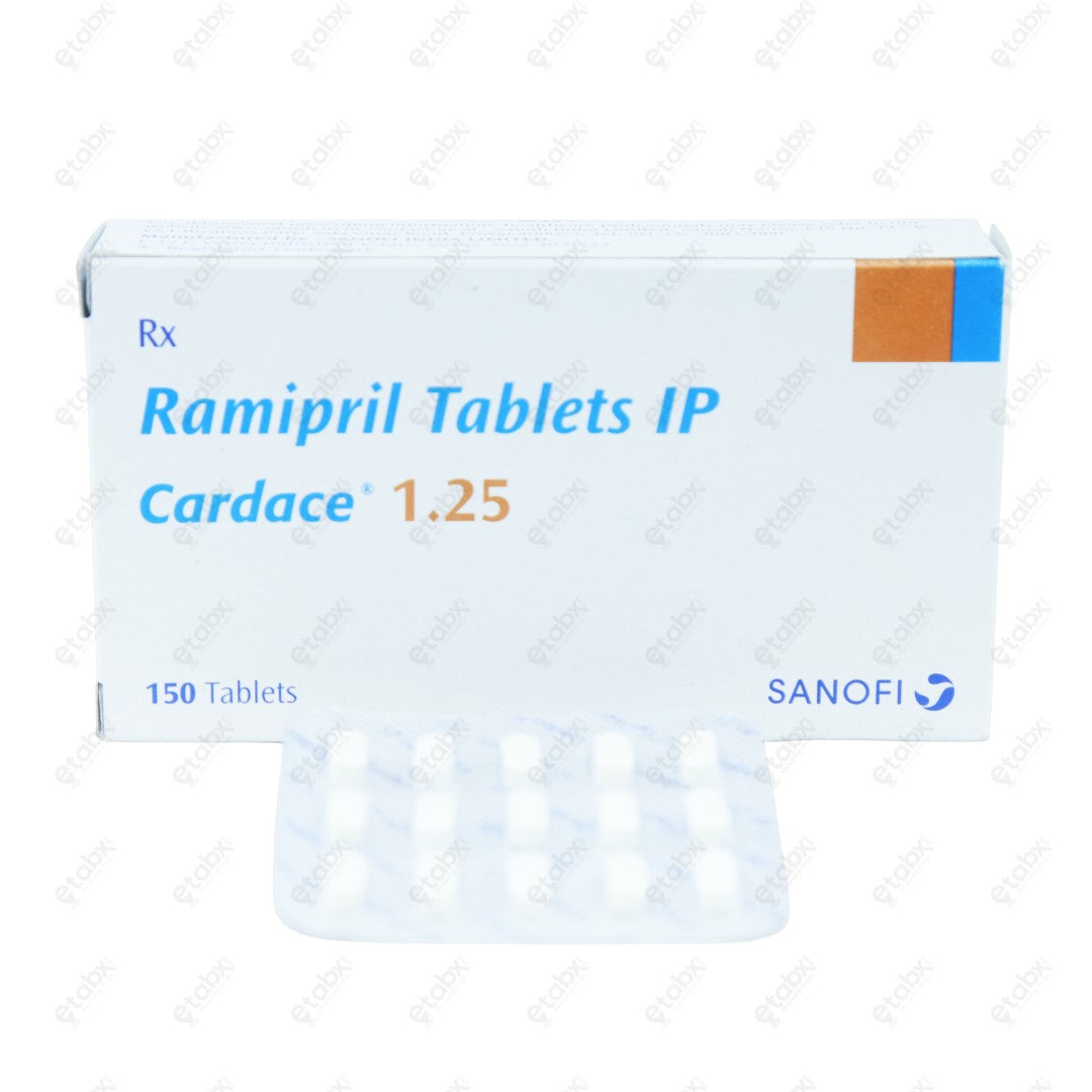 Cardace 1.25mg Tablet 15's