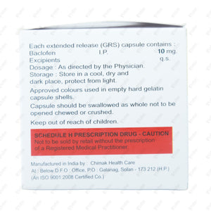 Myoresal XL 10mg Tablet 10's