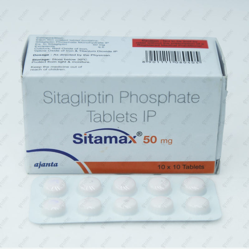 Sitamax 50mg Tablet 10's