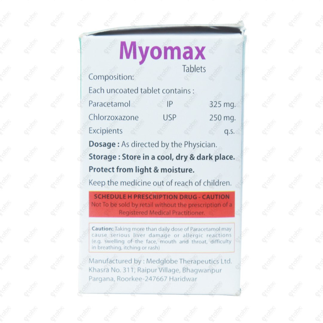 Myomax Tablets 10's