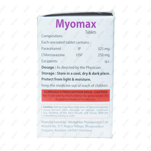 Myomax Tablets 10's