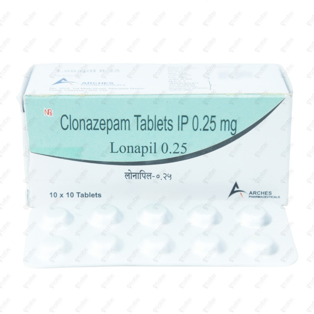 Lonapil 0.25 Tablet 10s