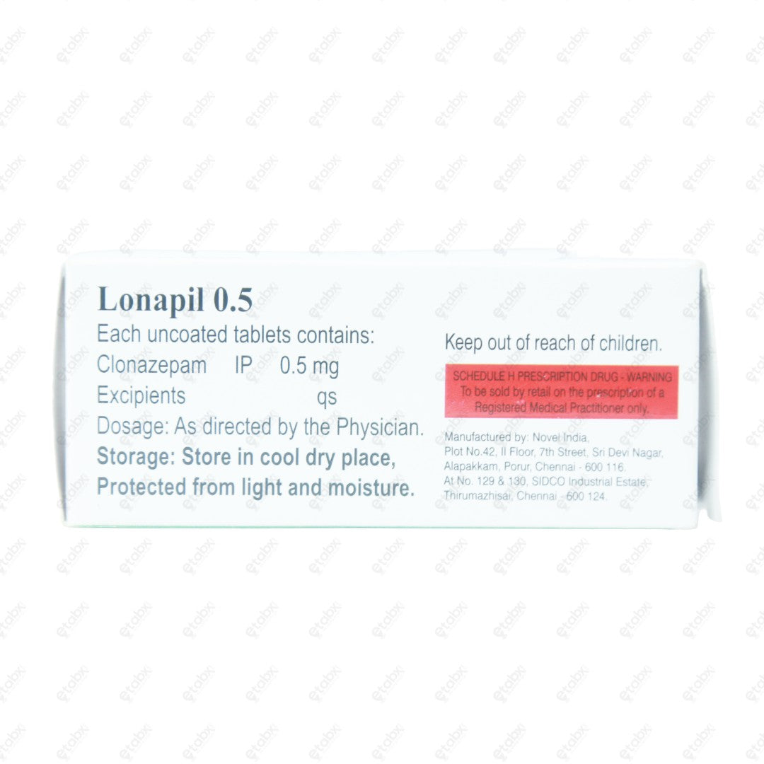 Lonapil 0.5 Tablet 10s