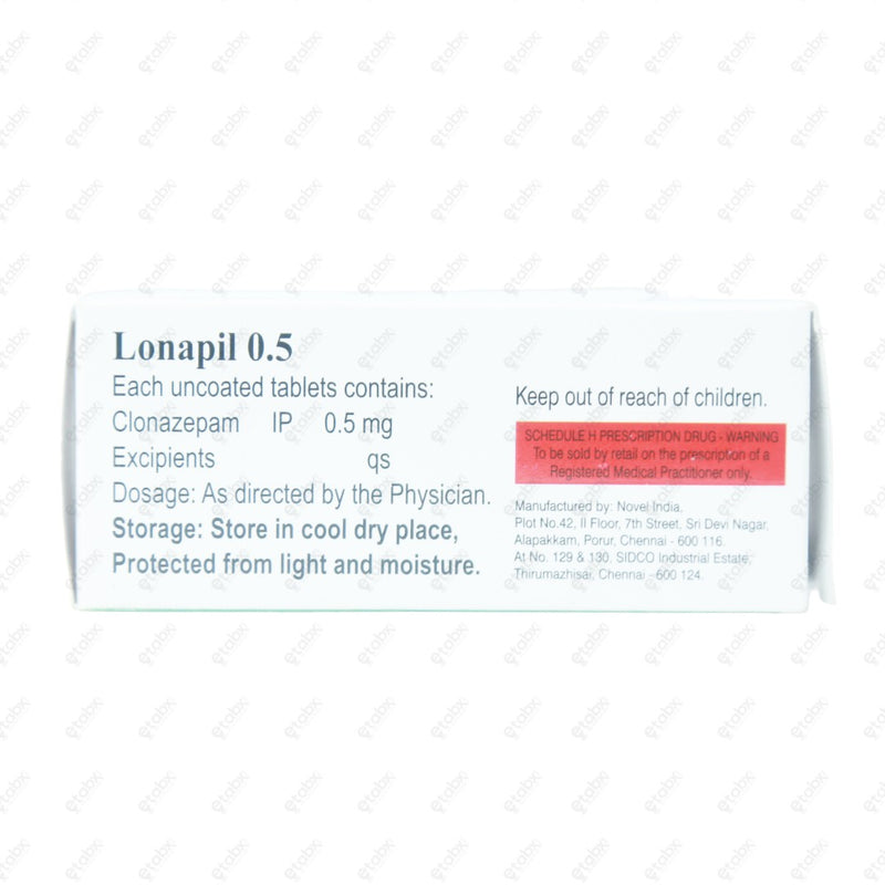 Lonapil 0.5 Tablet 10s