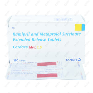 Cardace Meto 2.5/25 Tablet 10's