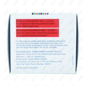 Amaryl MV 1mg Tablet 15's