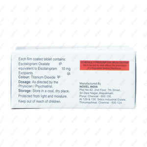 Lexipram 10mg Tablet 10's