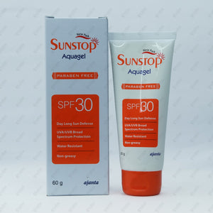 Sunstop Aquagel SPF 30 Sunscreen Gel 60gm