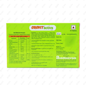 OroVit Active Tablet 10
