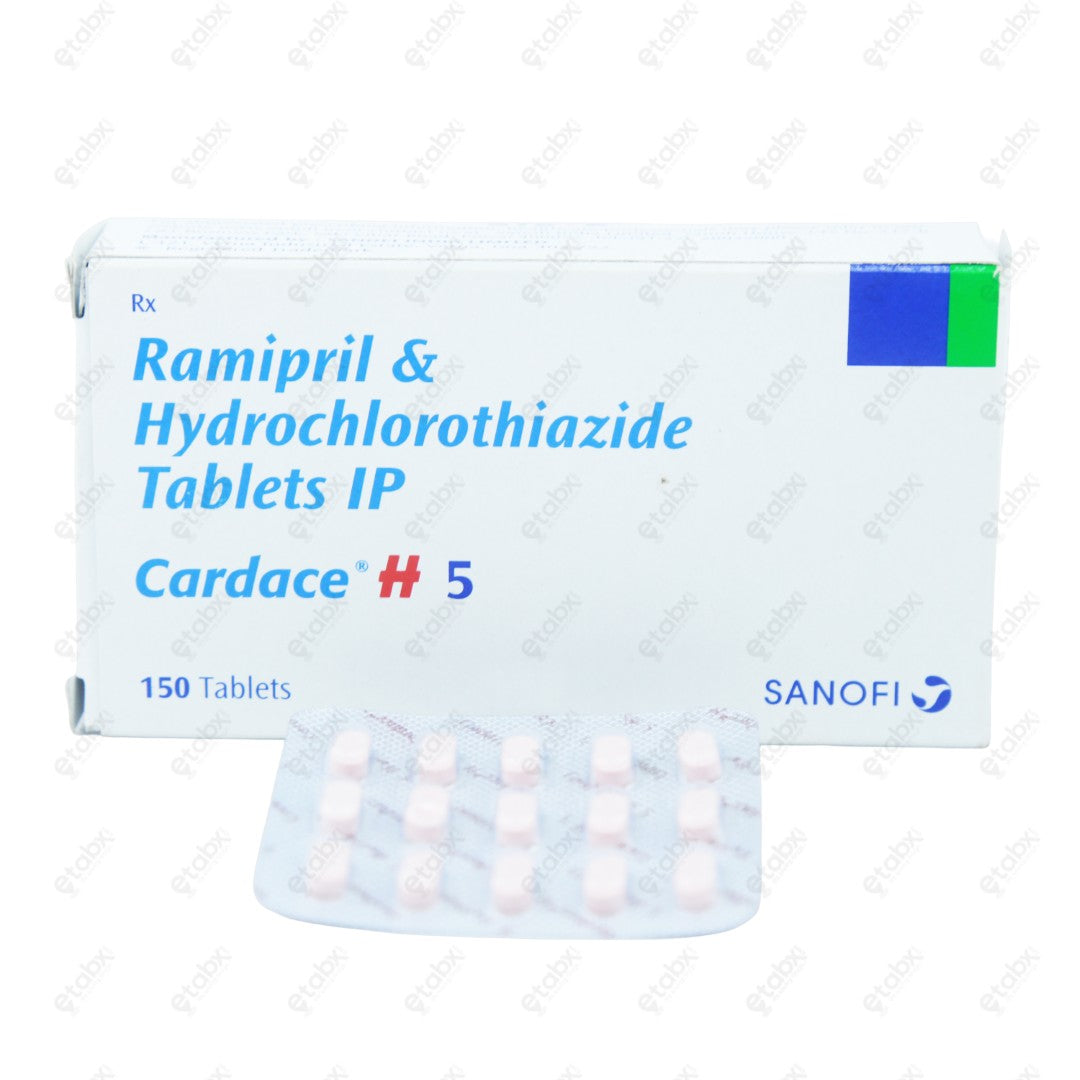 Cardace H 5mg Tablet 15's