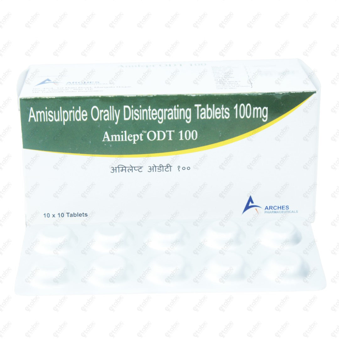 Amilept ODT 100 Tablet 10's