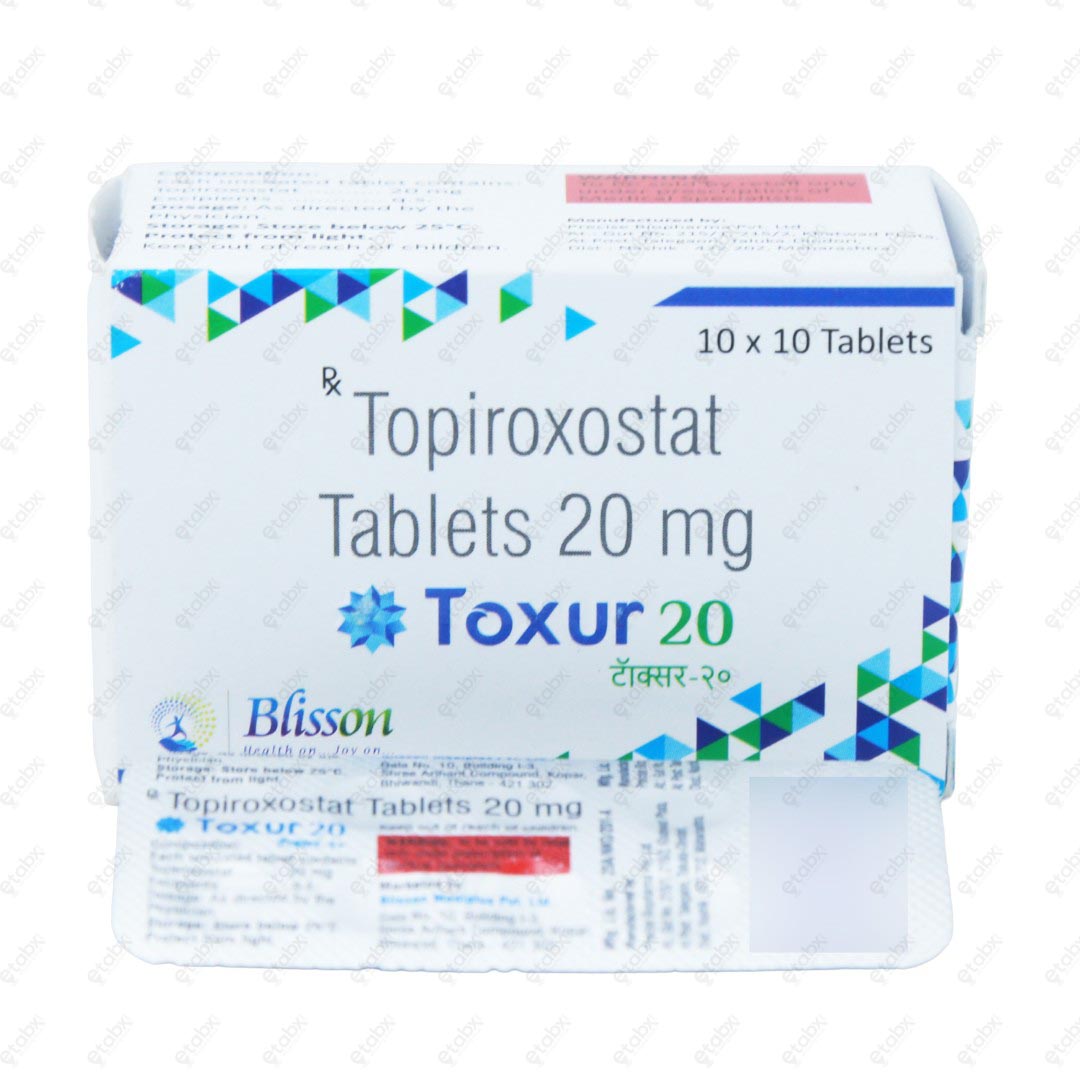 TOXUR 20MG Tablet 10's