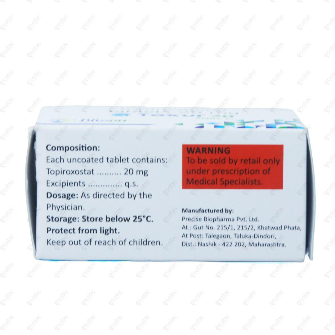 TOXUR 20MG Tablet 10's