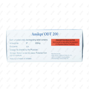 Amilept ODT 200 Tablet 10's
