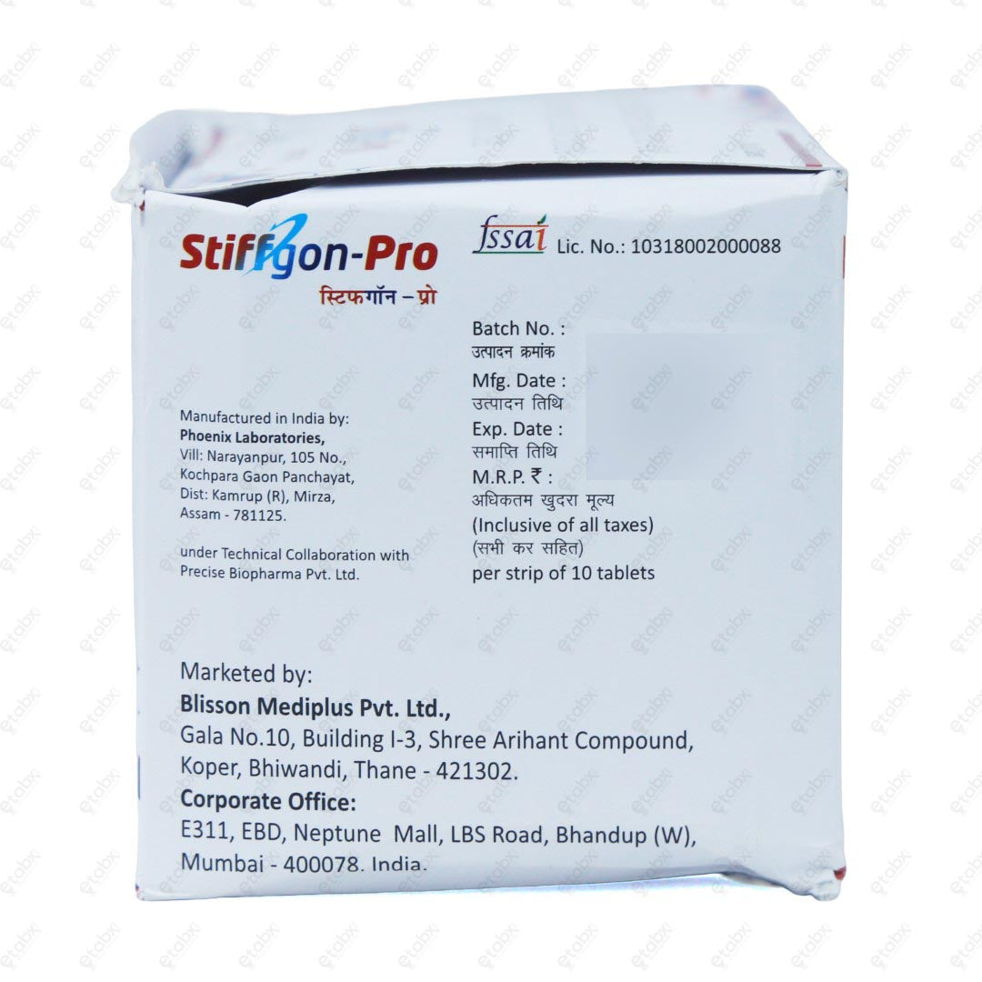 STIFFGON PRO 10 Tablets