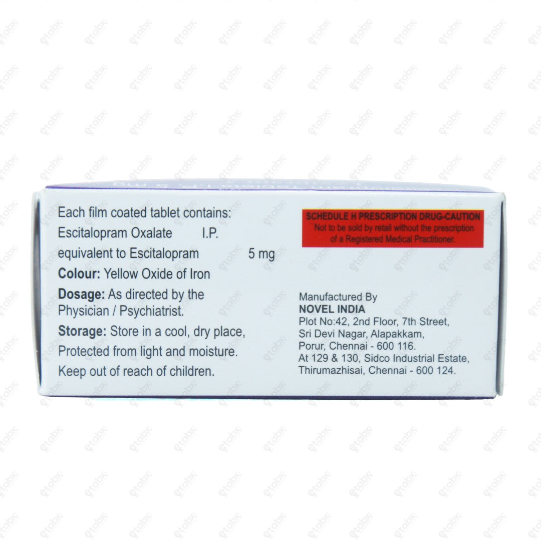 Lexipram 5mg Tablet 10's
