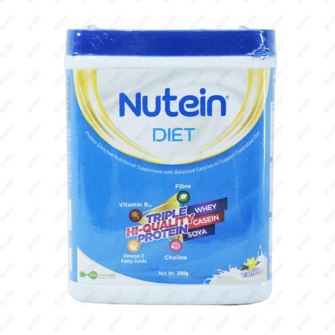 Nutein Diet Vanilla Powder 200gm