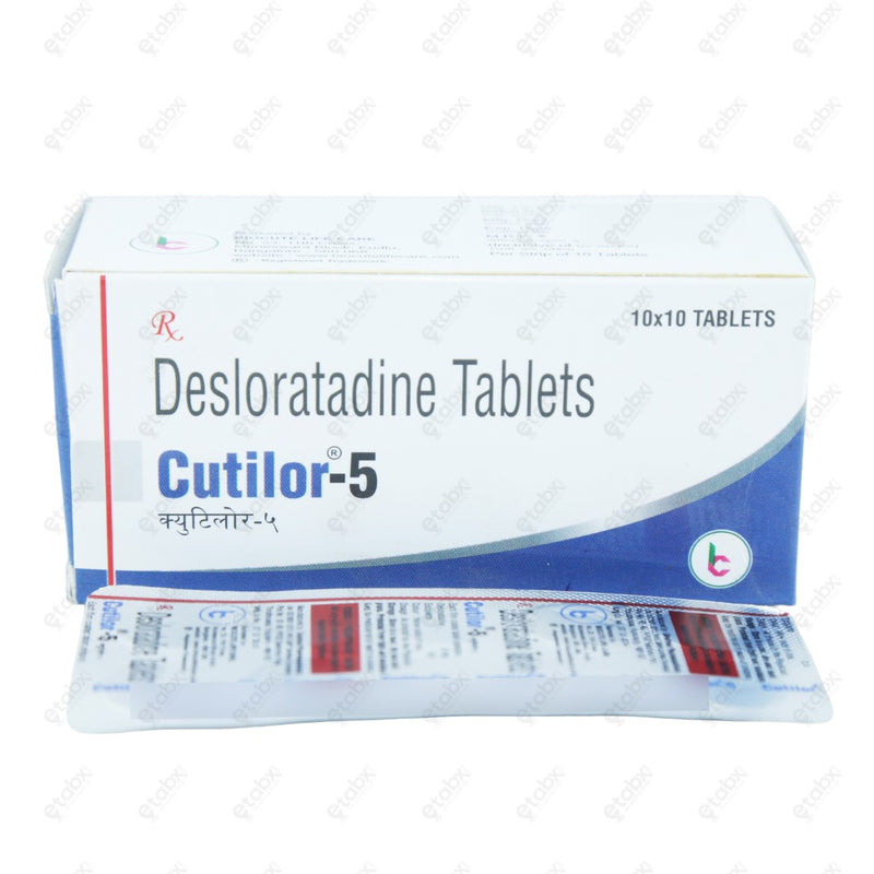Cutilor 5mg Tablet 10's