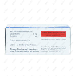 Cutilor 5mg Tablet 10's