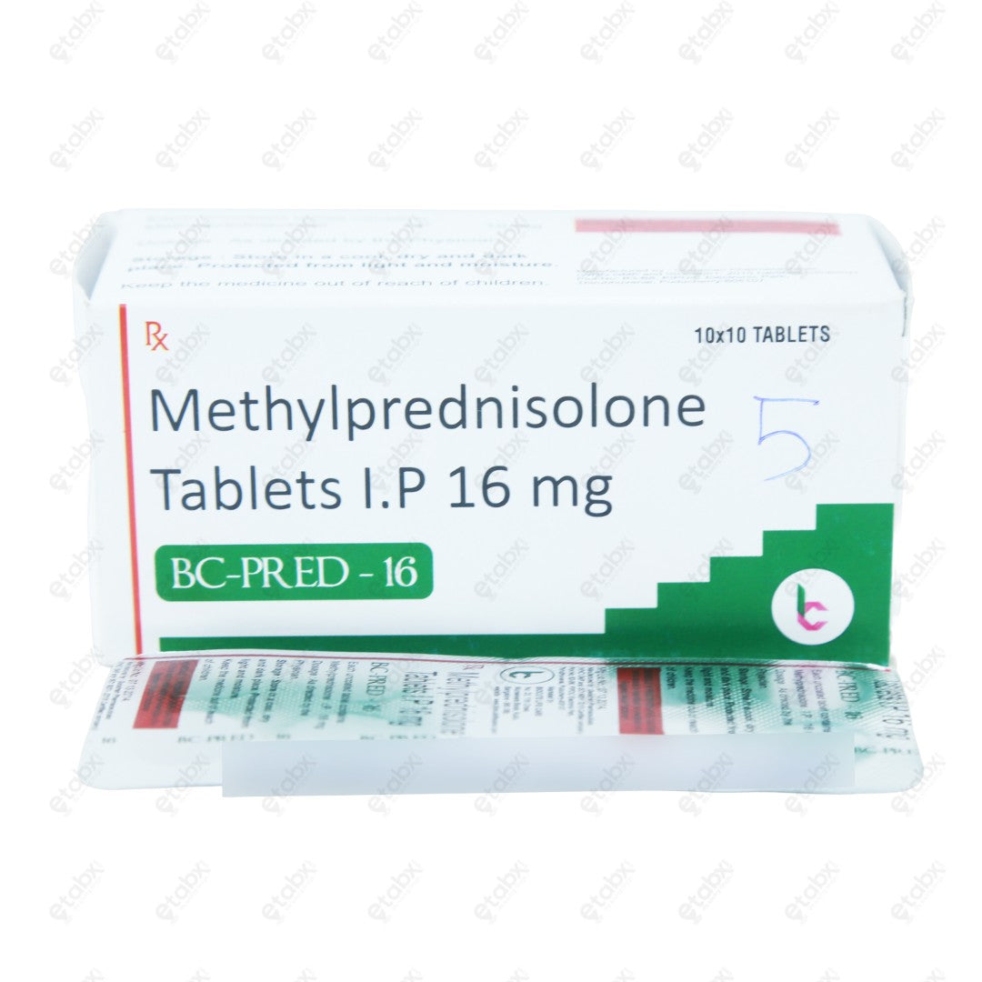 BC Pred 16mg Tablets 10'S