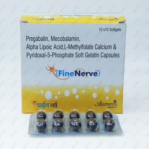 Fine Nerve Capsule 10's