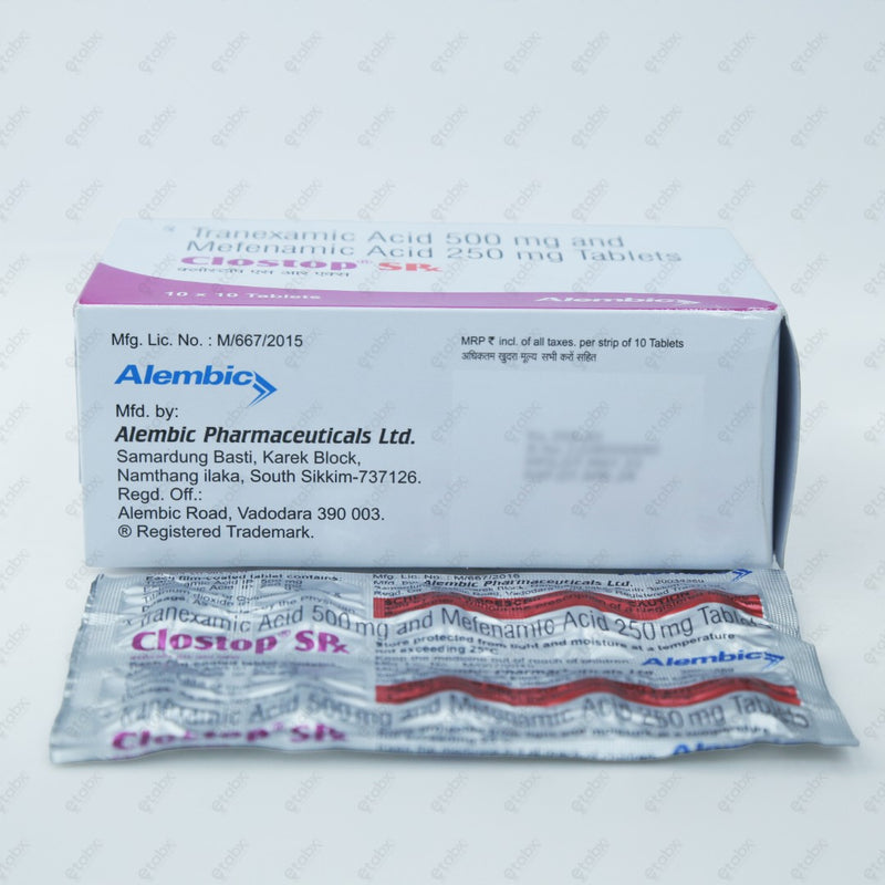 CLOSTOP SRX Tablet 10's