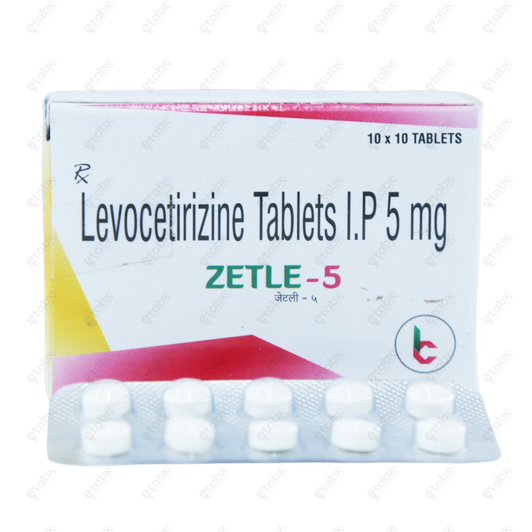 Zetle 5mg Tablet 10's