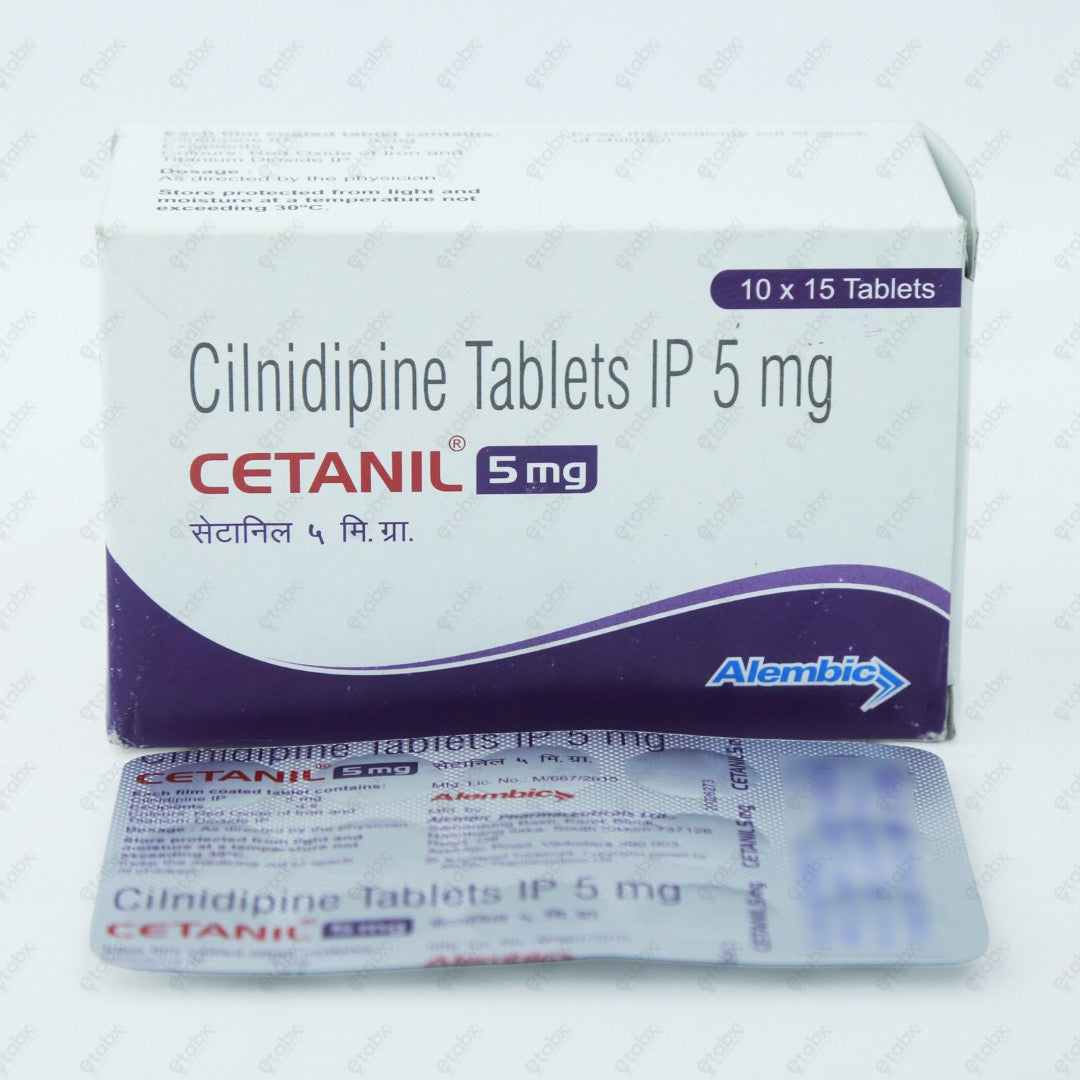 CETANIL 5MG Tablets 15's