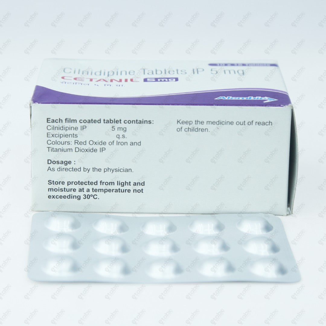CETANIL 5MG Tablets 15's