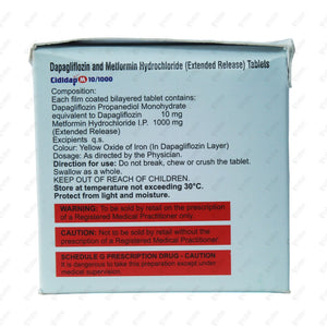Cididap M 1000mg Tablet 10's