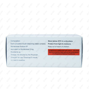 Lasma 5mg Tablets 10's