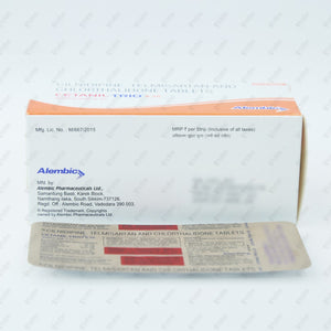Cetanil Trio 6.25mg Tablet 10's