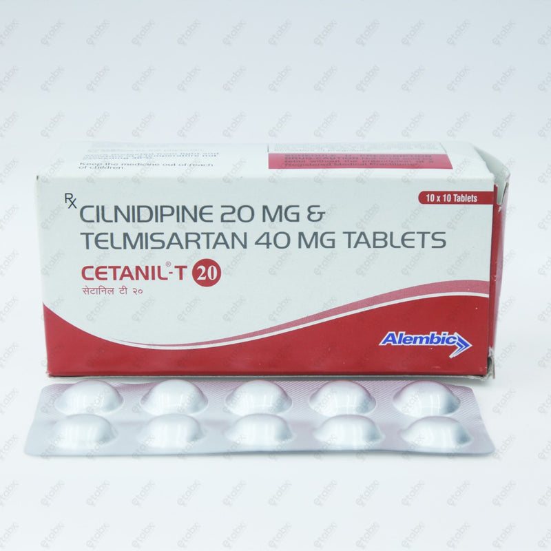 CETANIL T 20MG Tablets 10's