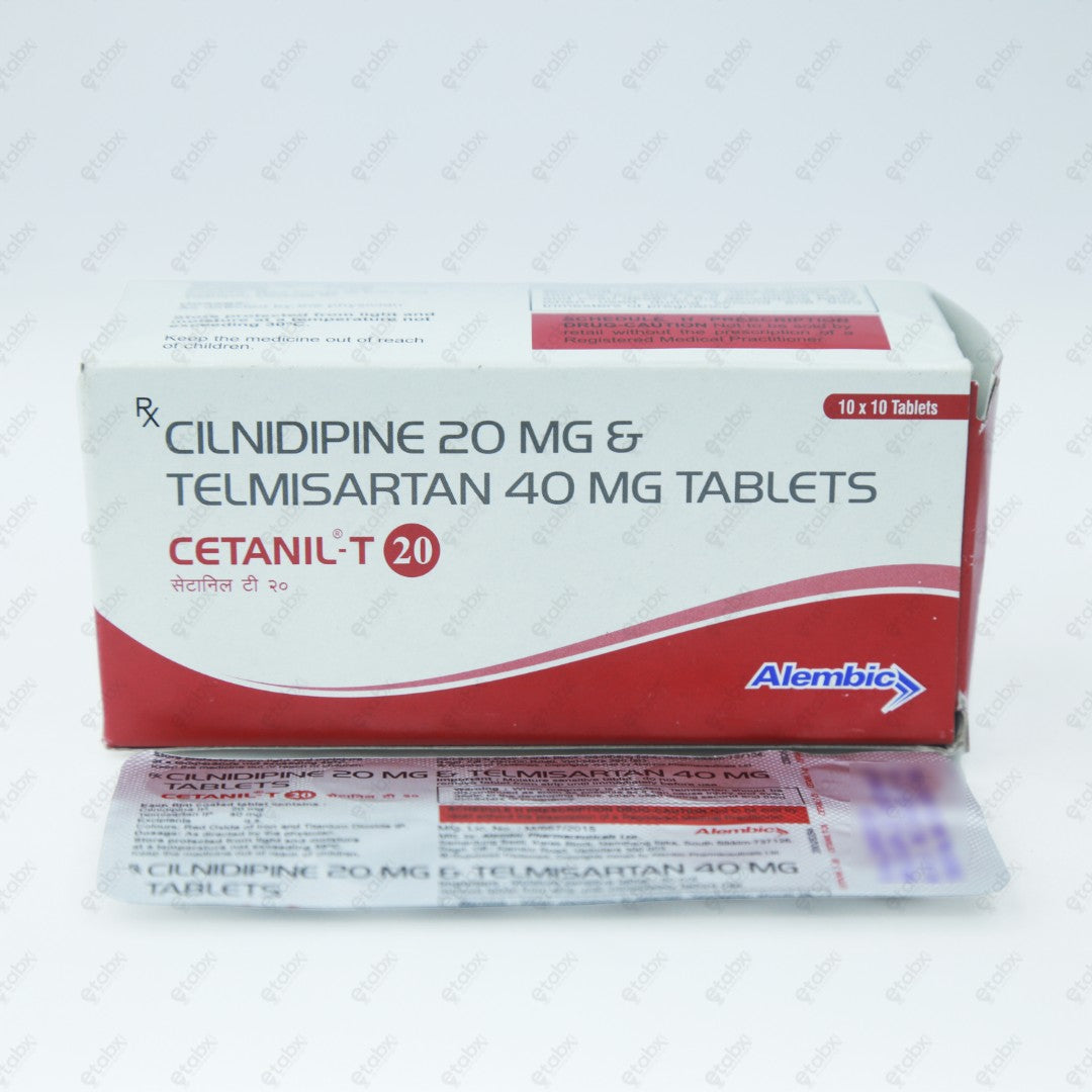 CETANIL T 20MG Tablets 10's