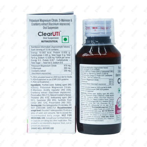 Clear UTI Oral Suspension 100ml