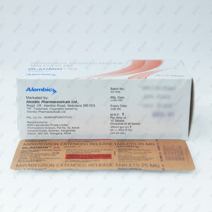 BLADMIR 25MG Tablet 10's