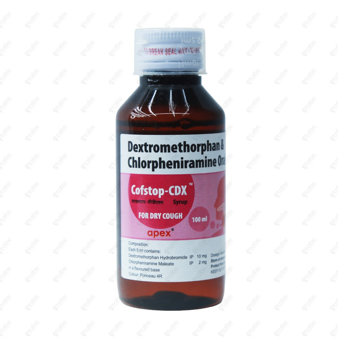 Cofstop CDX Syrup 100ml