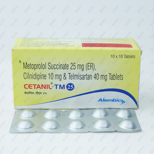Cetanil TM 25mg Tablet 10's