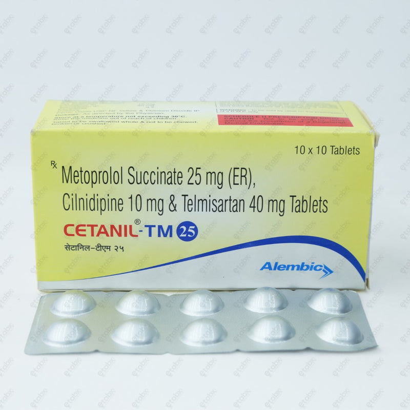 Cetanil TM 25mg Tablet 10's
