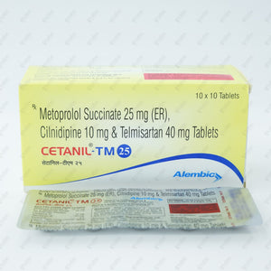 Cetanil TM 25mg Tablet 10's