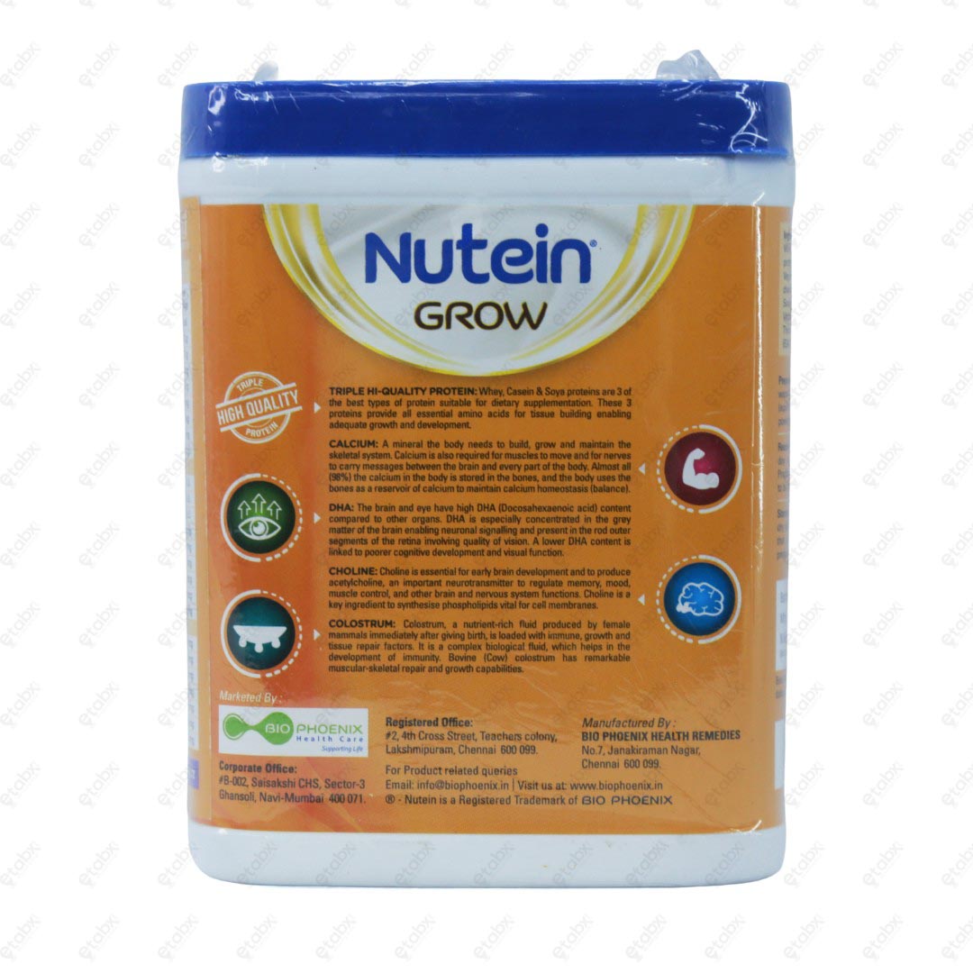 Nutein Grow Chocolate 200gms