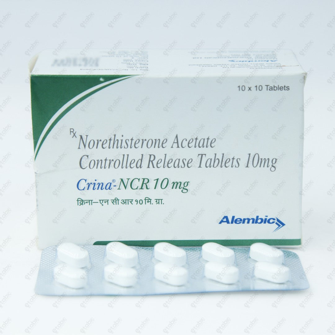 CRINA NCR 10mg Tablets 10's