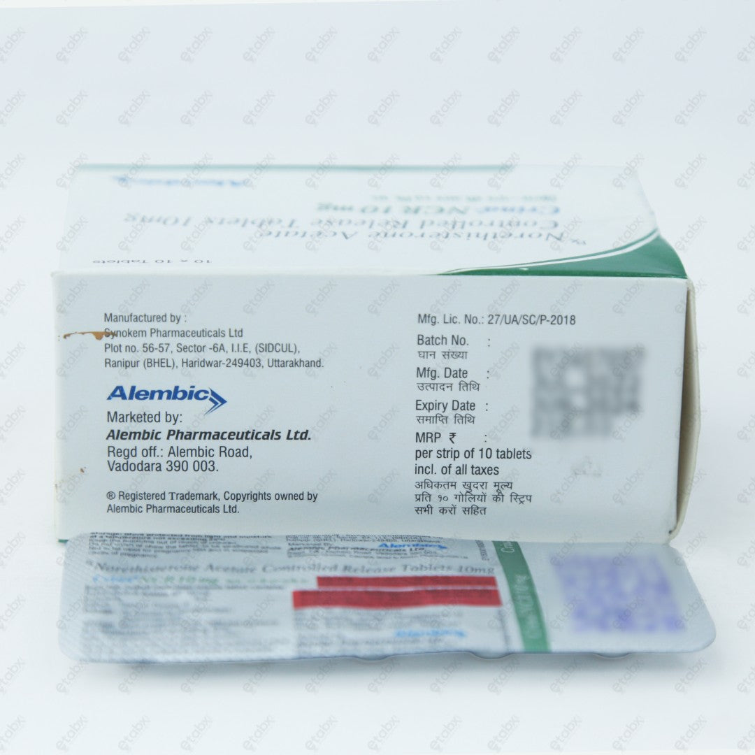 CRINA NCR 10mg Tablets 10's