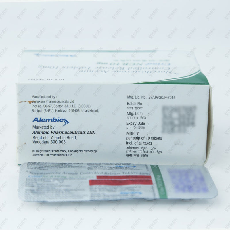 CRINA NCR 10mg Tablets 10's