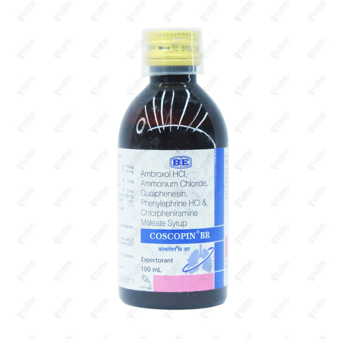 COSCOPIN BR Expectorant Syrup 100ml
